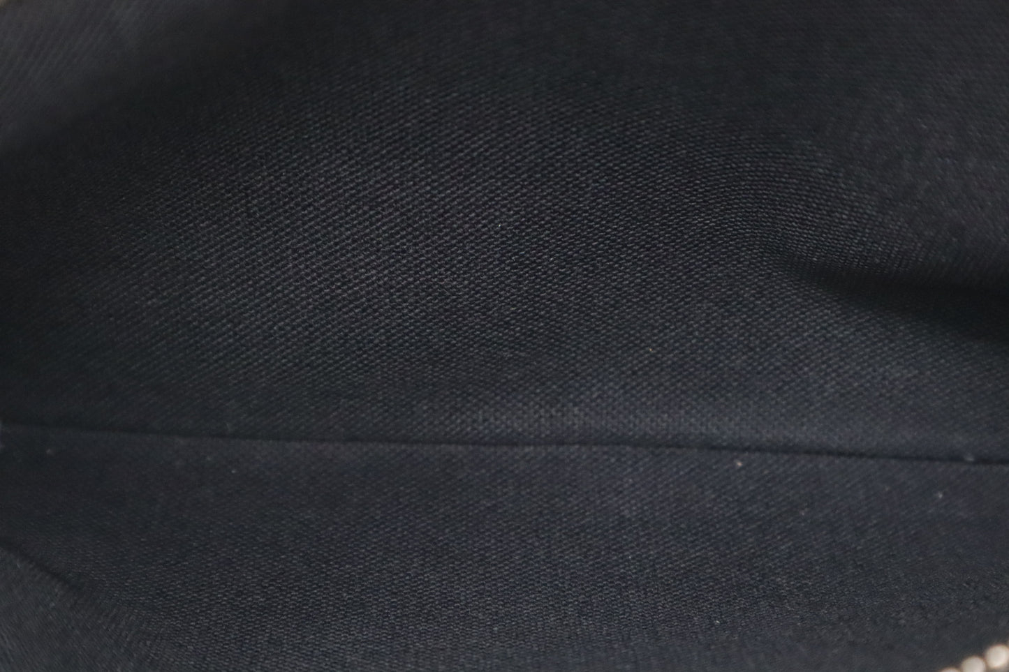 Louis Vuitton Wrist Bag in Dark Grey Taiga Leather