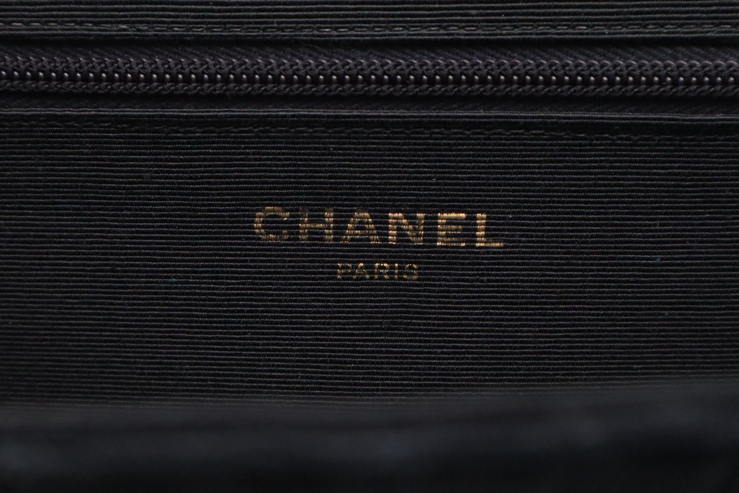 Chanel Shoulder Bag in Black Velvet