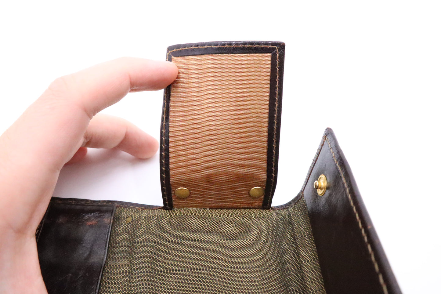 Fendi Key Case in Zucca Canvas