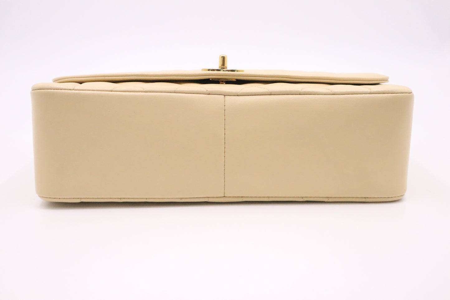 Chanel Medium Diana in Beige Leather