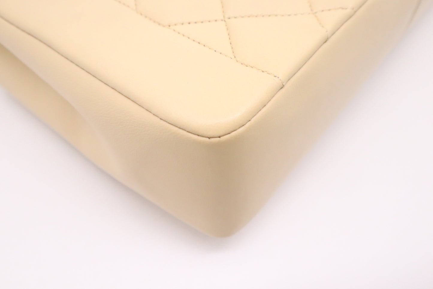 Chanel Medium Diana in Beige Leather
