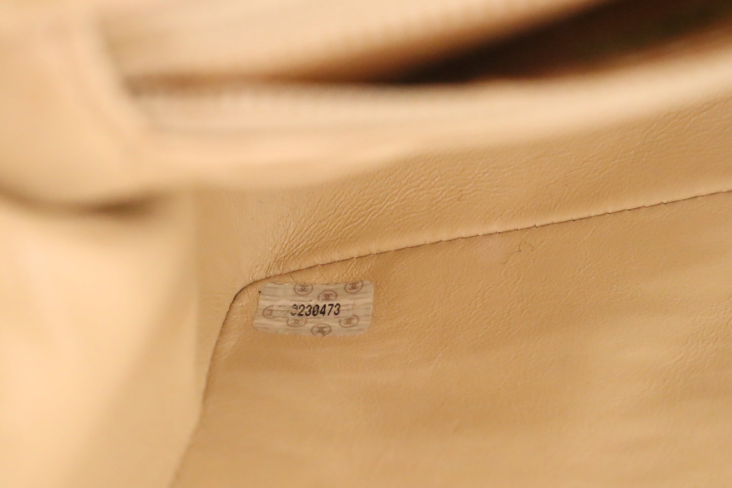 Chanel Medium Diana in Beige Leather