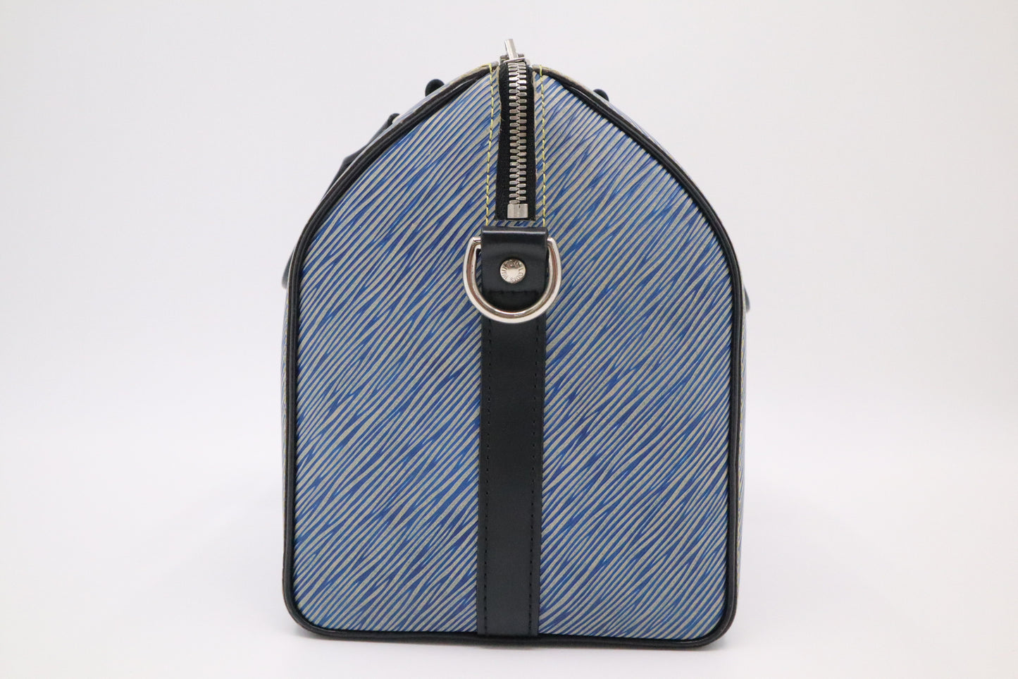 Louis Vuitton Speedy 25B in Blue Epi Denim Leather