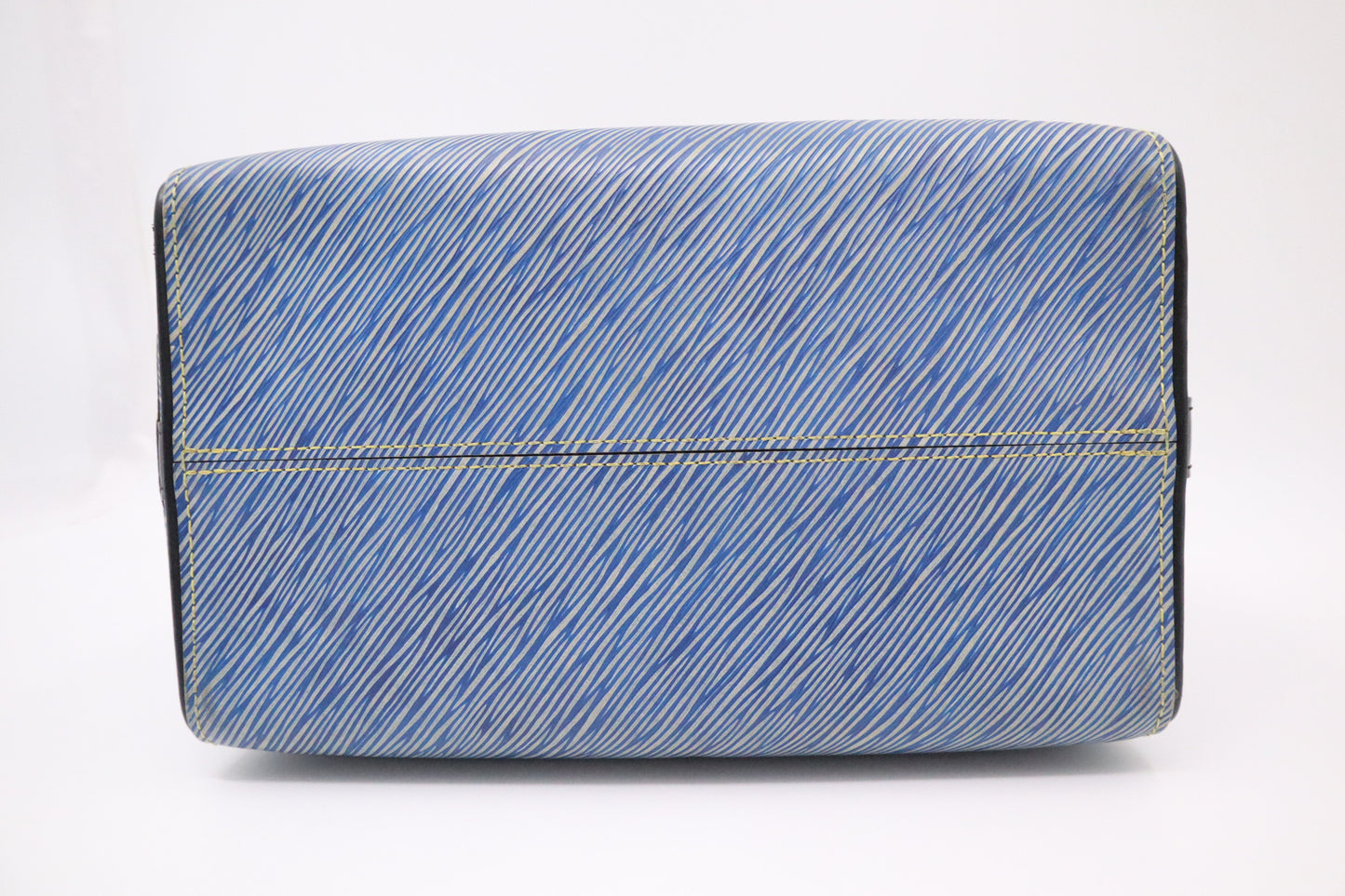 Louis Vuitton Speedy 25B in Blue Epi Denim Leather