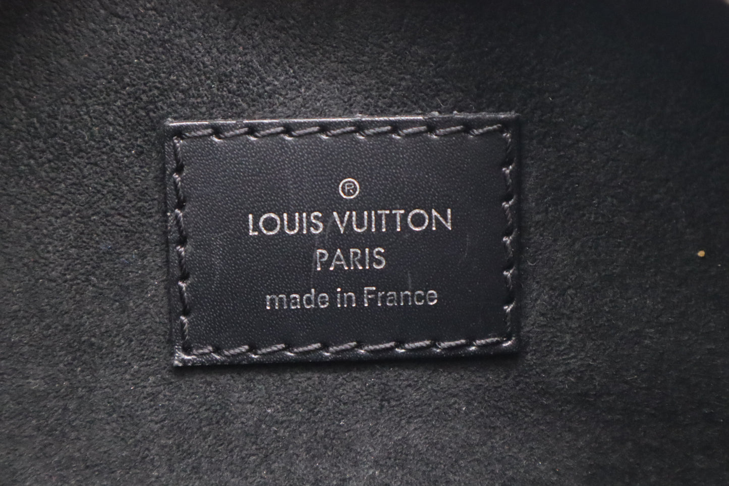 Louis Vuitton Speedy 25B in Blue Epi Denim Leather