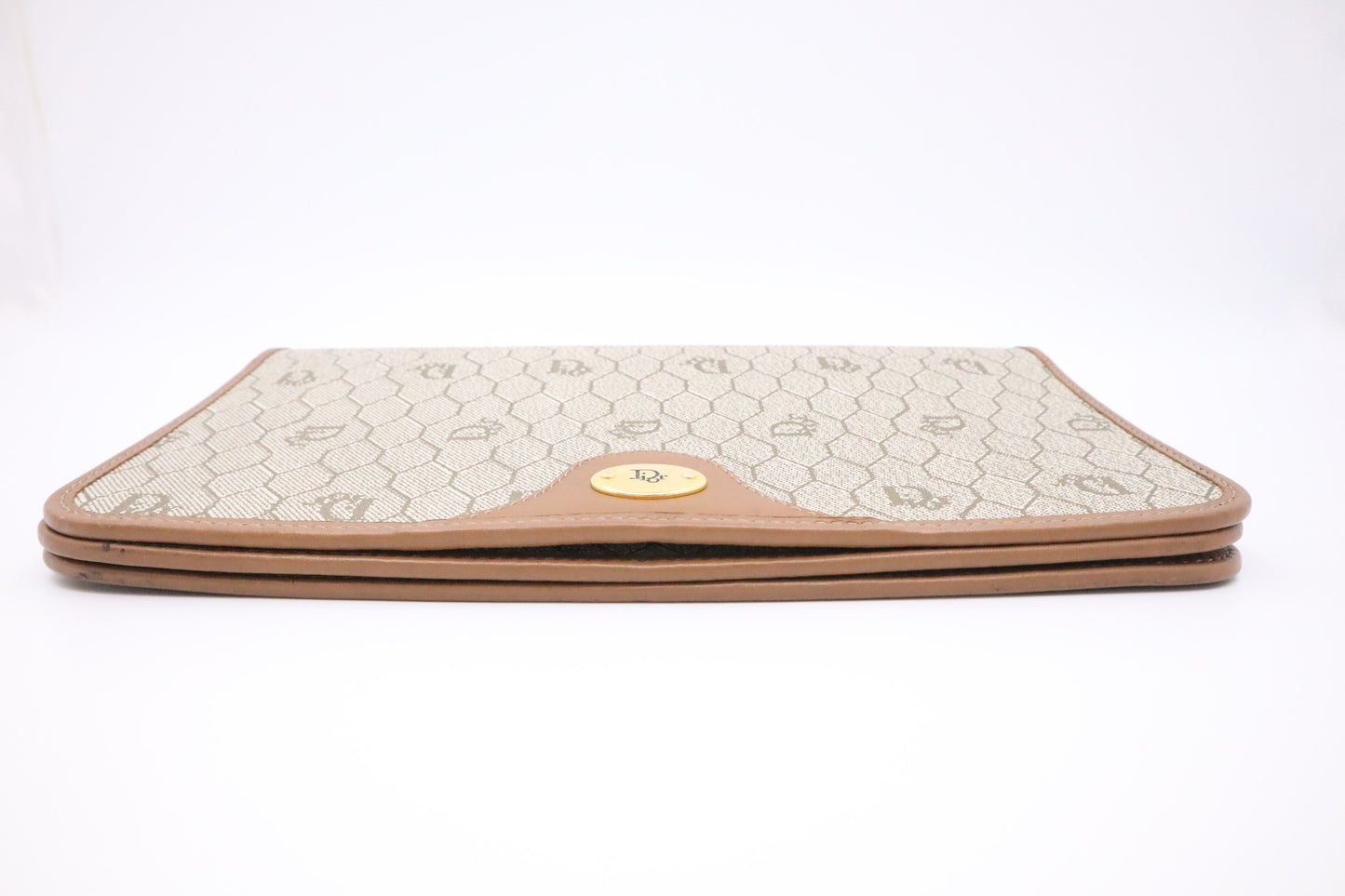 Dior Shoulder Bag in Beige Honeycomb Canvas