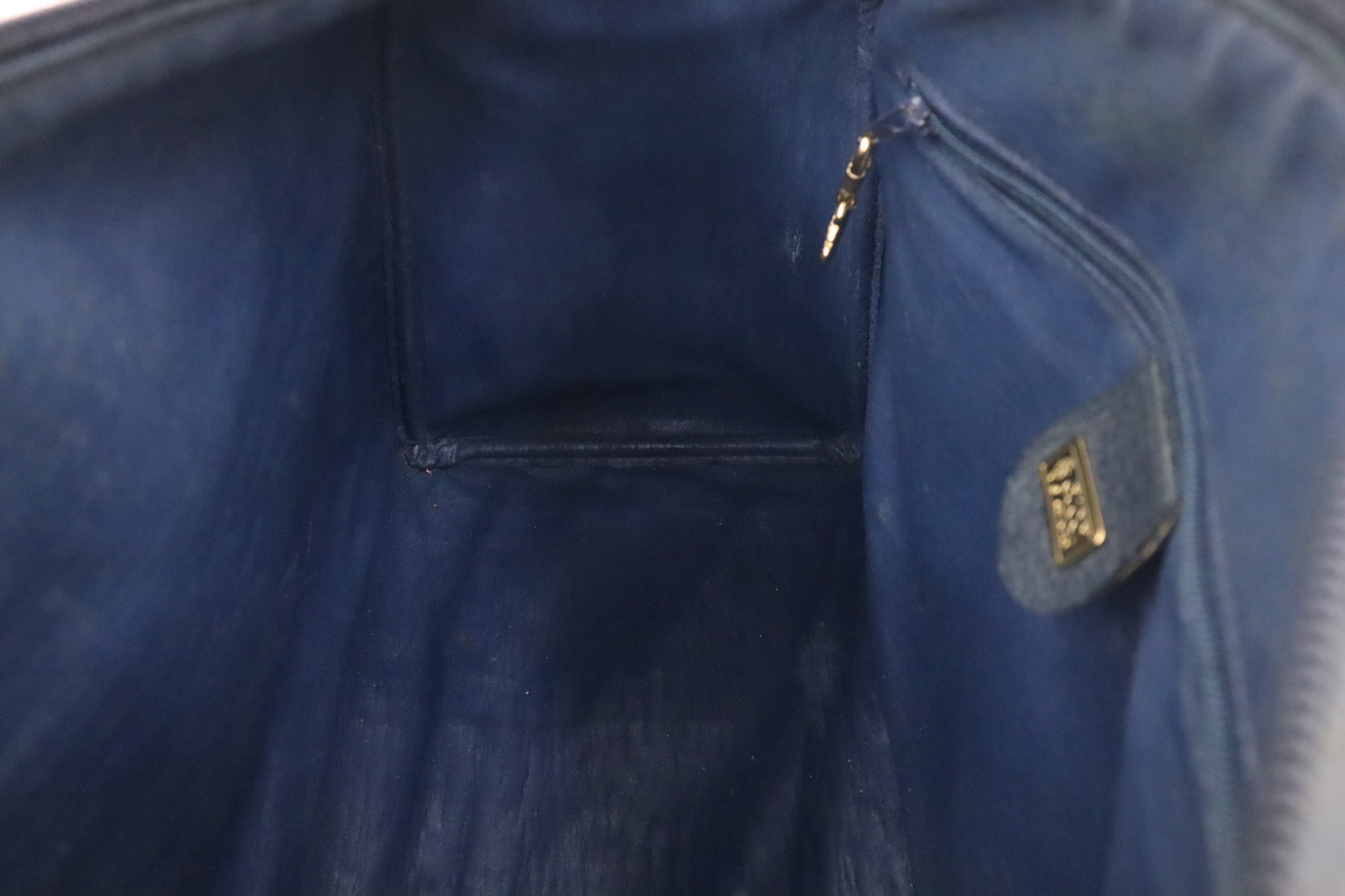 Gucci Boston Bag in Blue GG Supreme Canvas