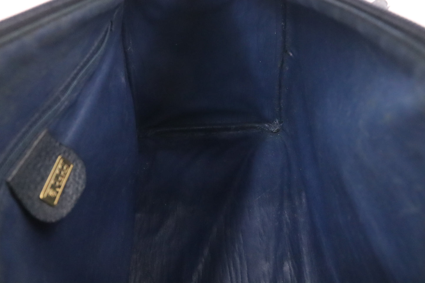 Gucci Boston Bag in Blue GG Supreme Canvas