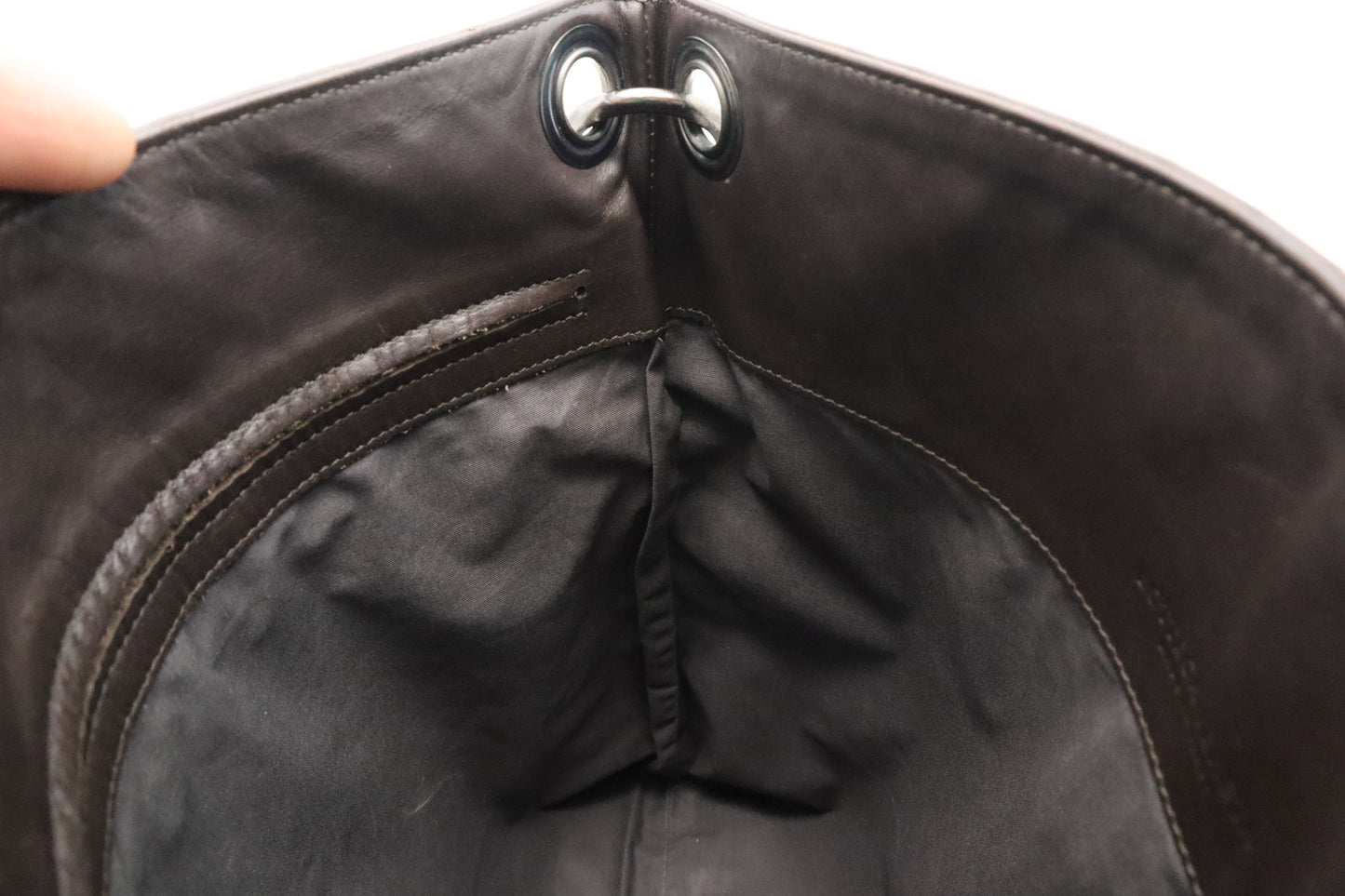 Bottega Veneta Crossbody in Dark Brown Intrecciato Leather