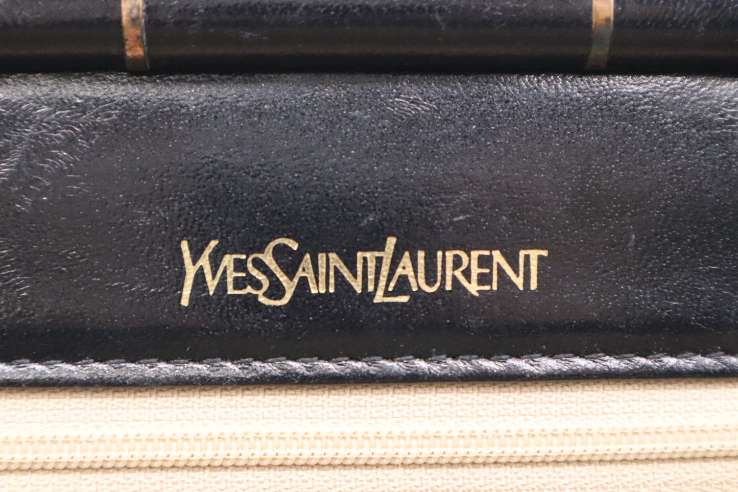 YSL Saint Laurent Clutch in Black Leather