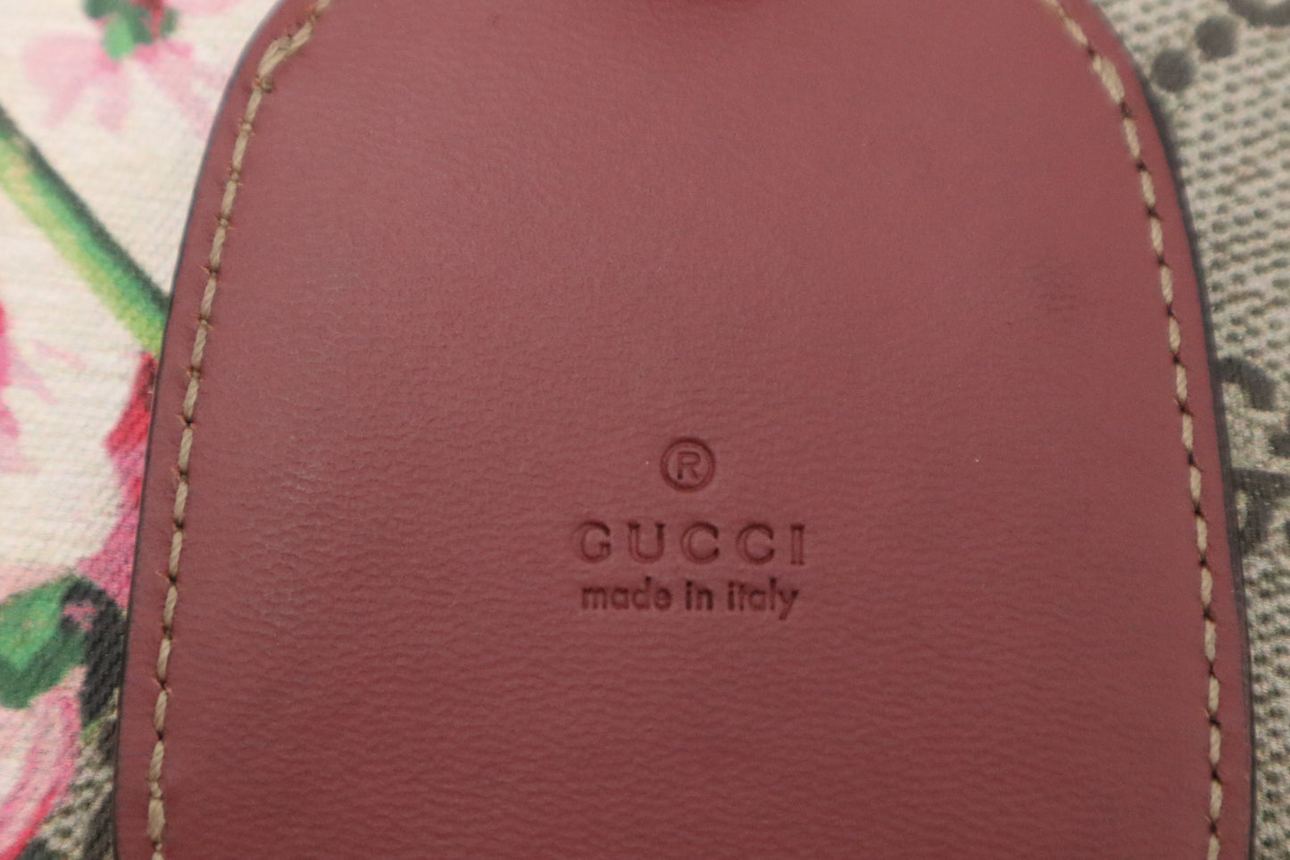 Gucci Reversible Tote in Pink Blooms GG Supreme Canvas