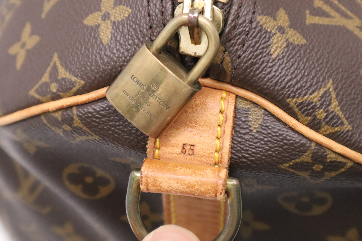 Louis Vuitton Keepall 55 Bandouliere in Monogram Canvas