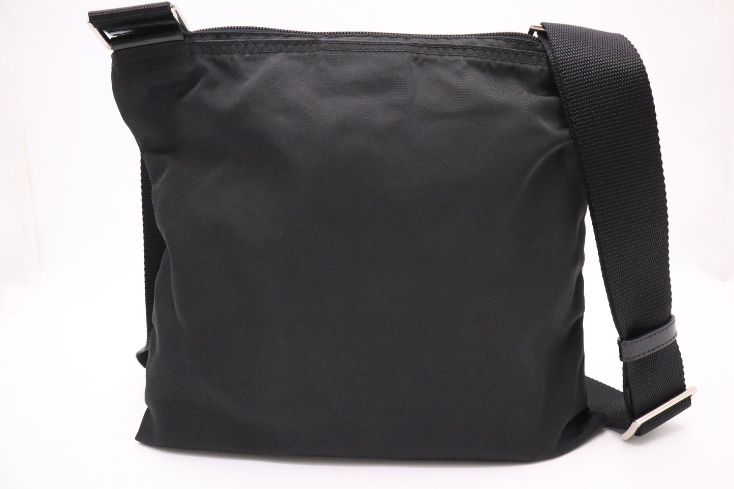 Prada Square Crossbody in Black Nylon