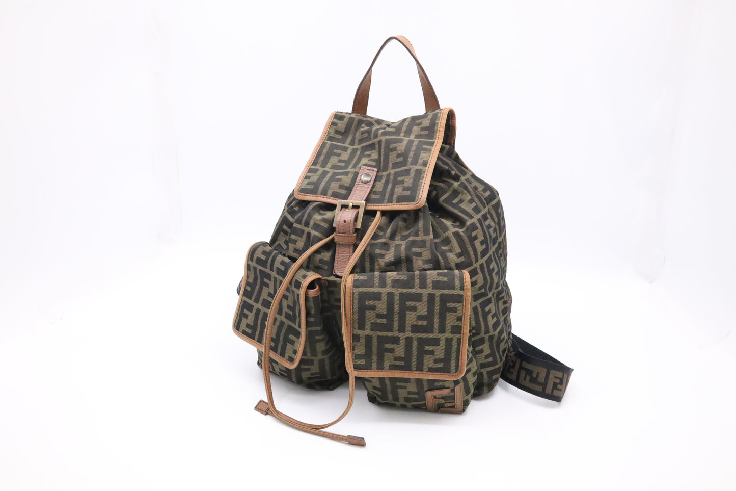 Fendi Medium Backpack in Zucca Canvas