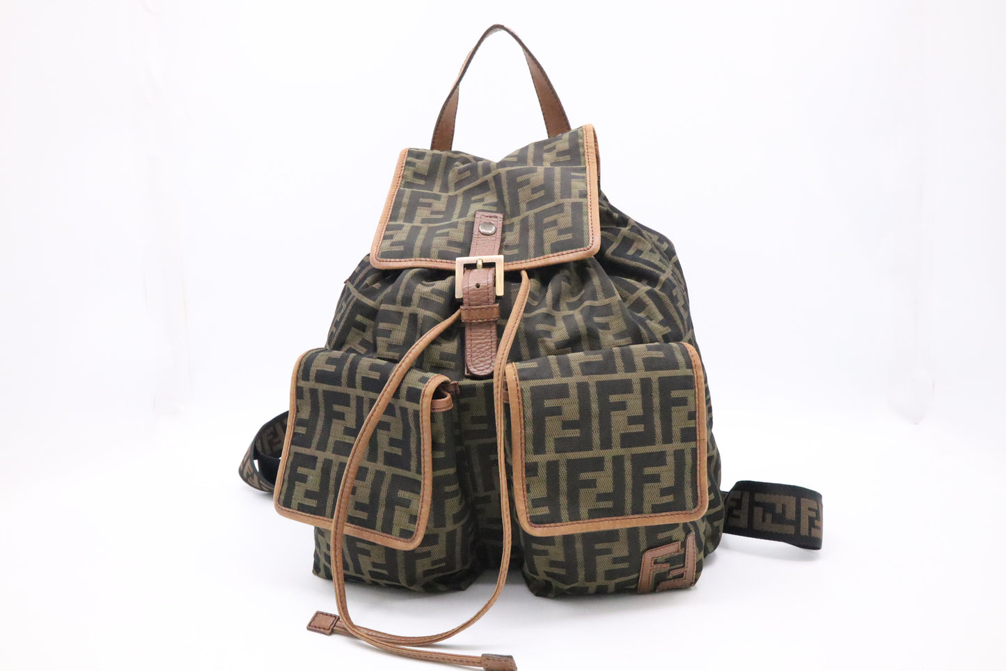 Fendi Medium Backpack in Zucca Canvas