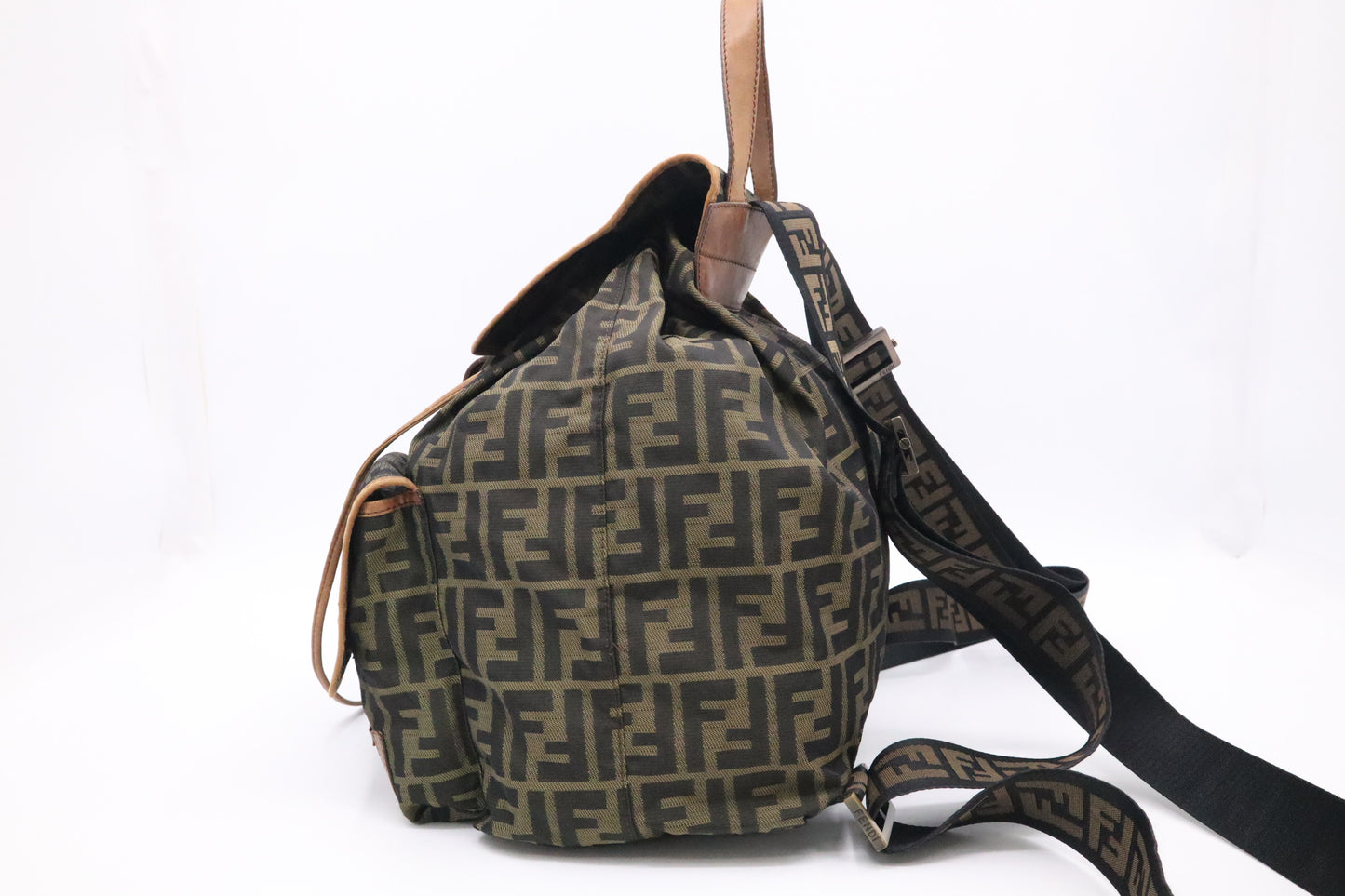 Fendi Medium Backpack in Zucca Canvas