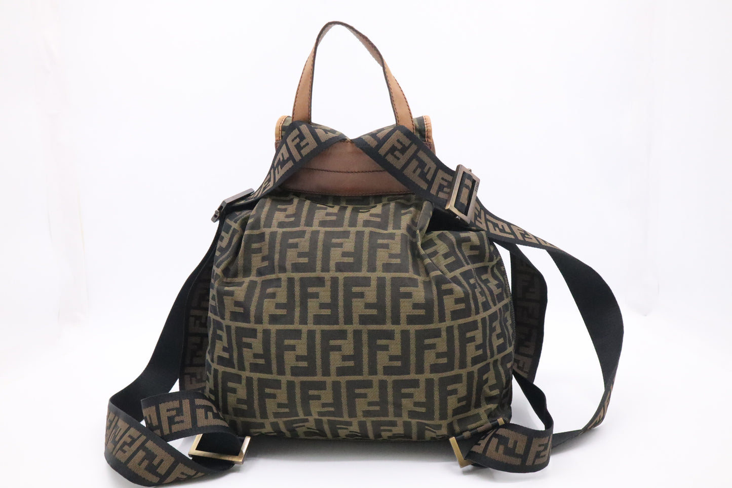 Fendi Medium Backpack in Zucca Canvas