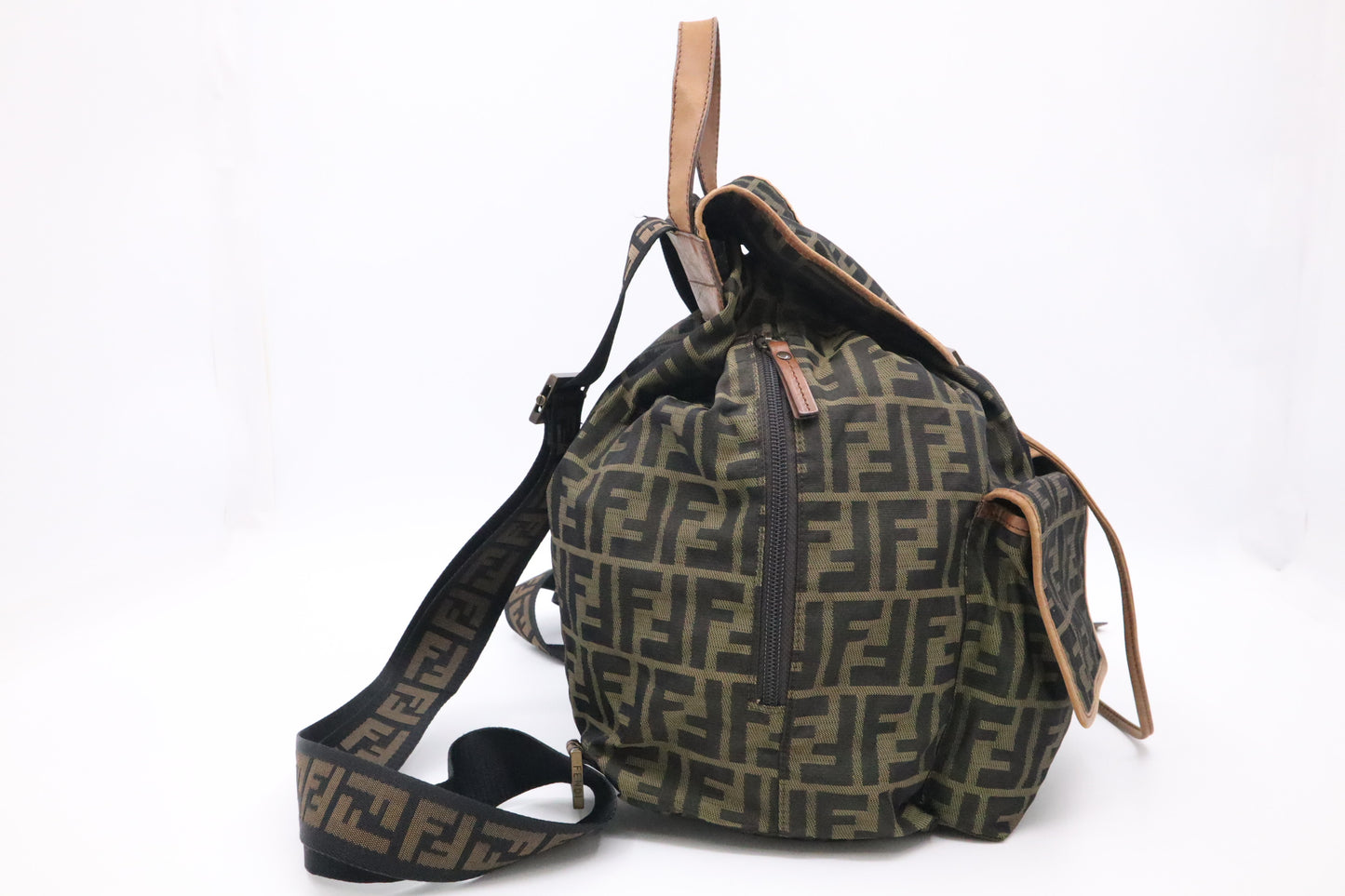 Fendi Medium Backpack in Zucca Canvas