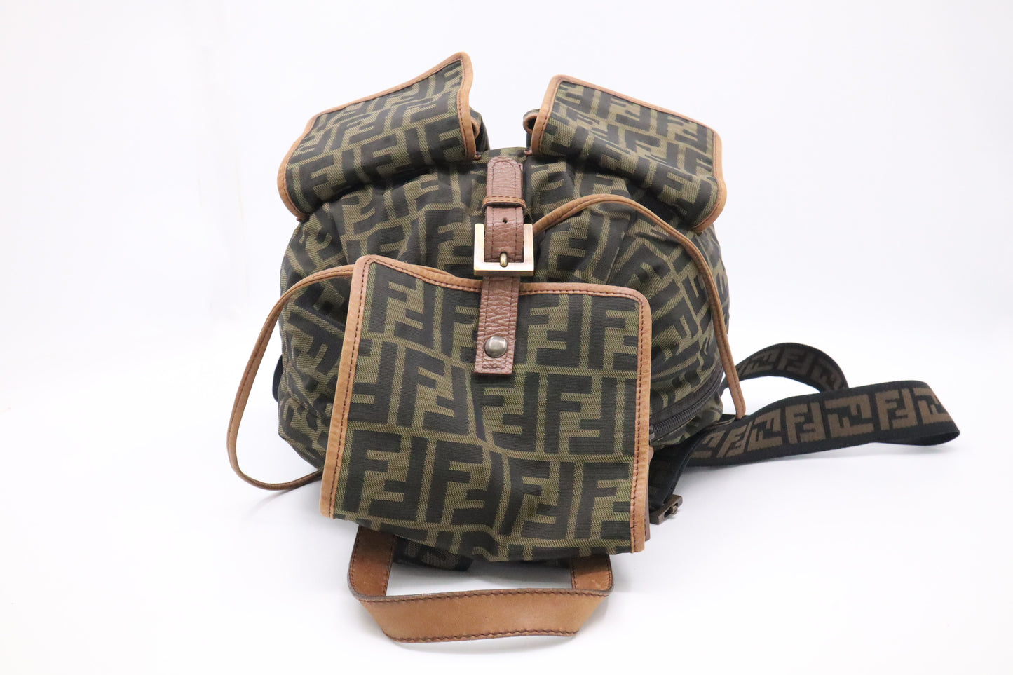 Fendi Medium Backpack in Zucca Canvas