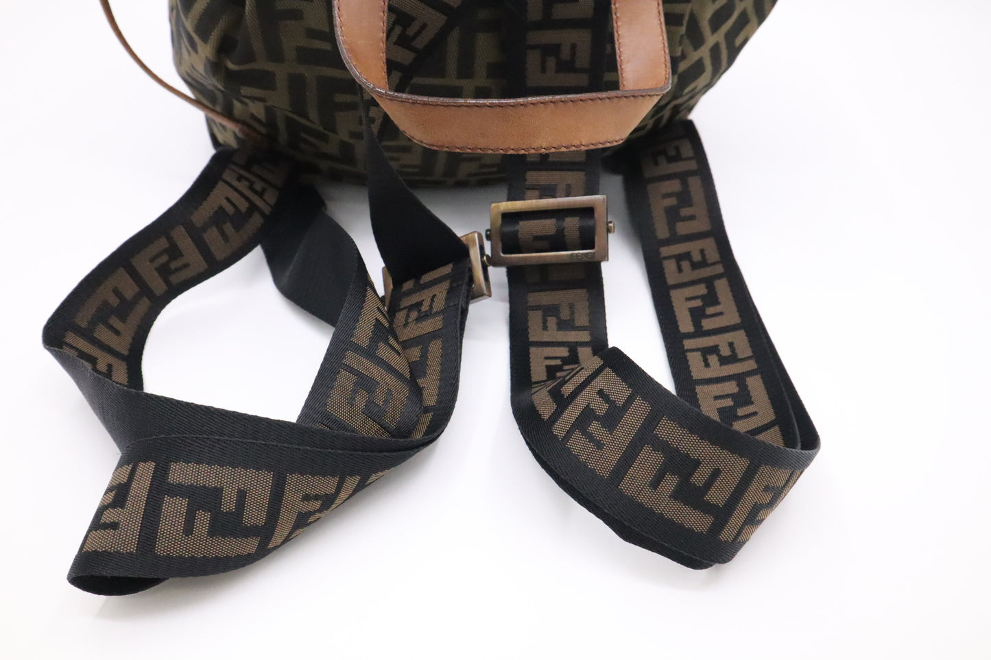 Fendi Medium Backpack in Zucca Canvas
