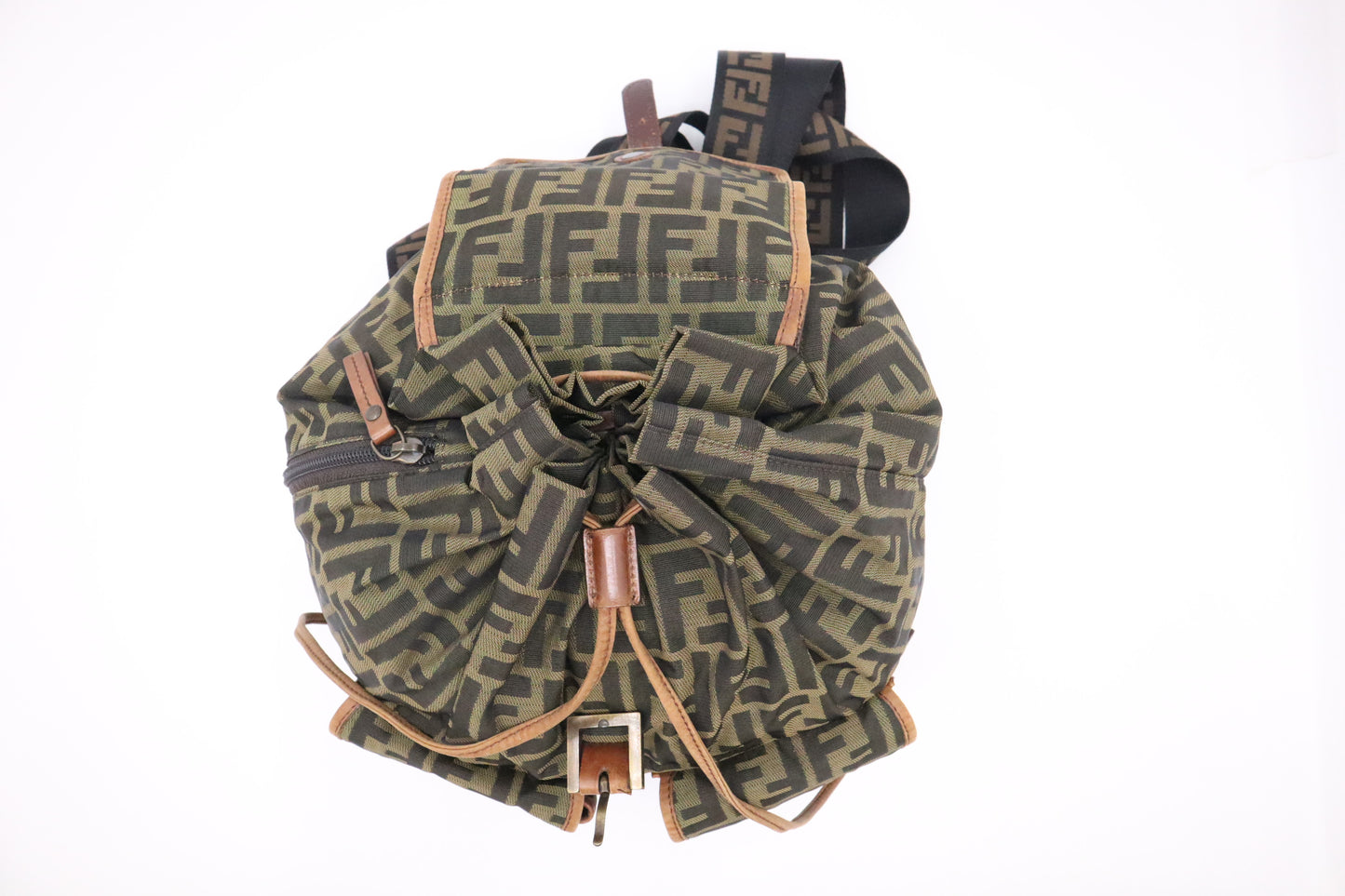 Fendi Medium Backpack in Zucca Canvas