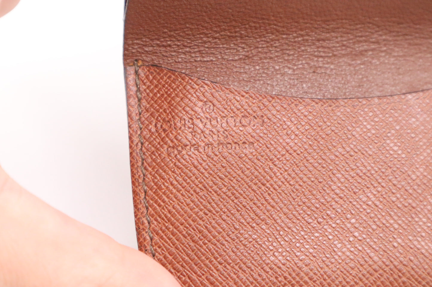 Louis Vuitton Porte Monnaie Gousset in Monogram Canvas