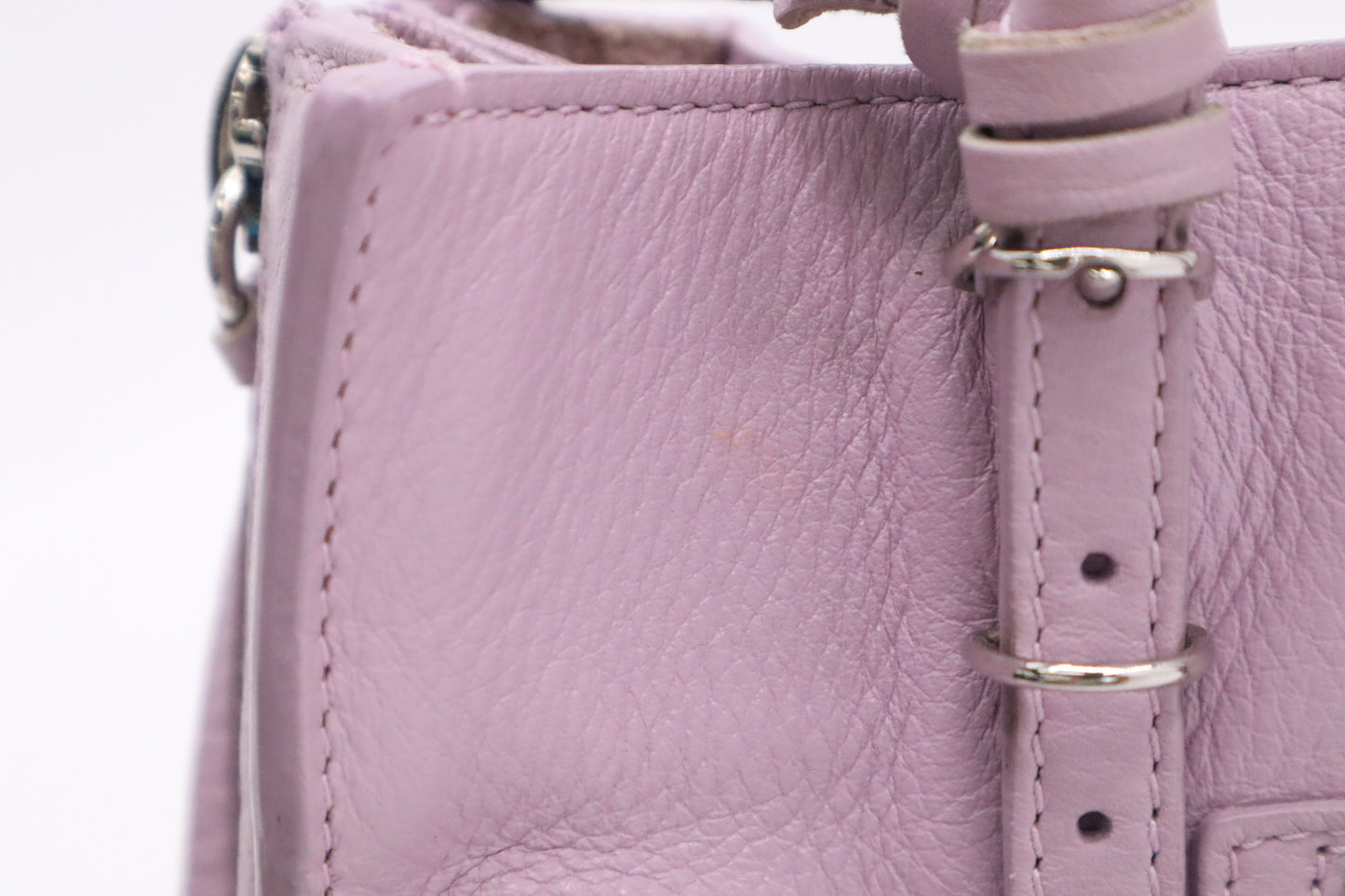 Balenciaga Papier Handbag in Lilac Leather