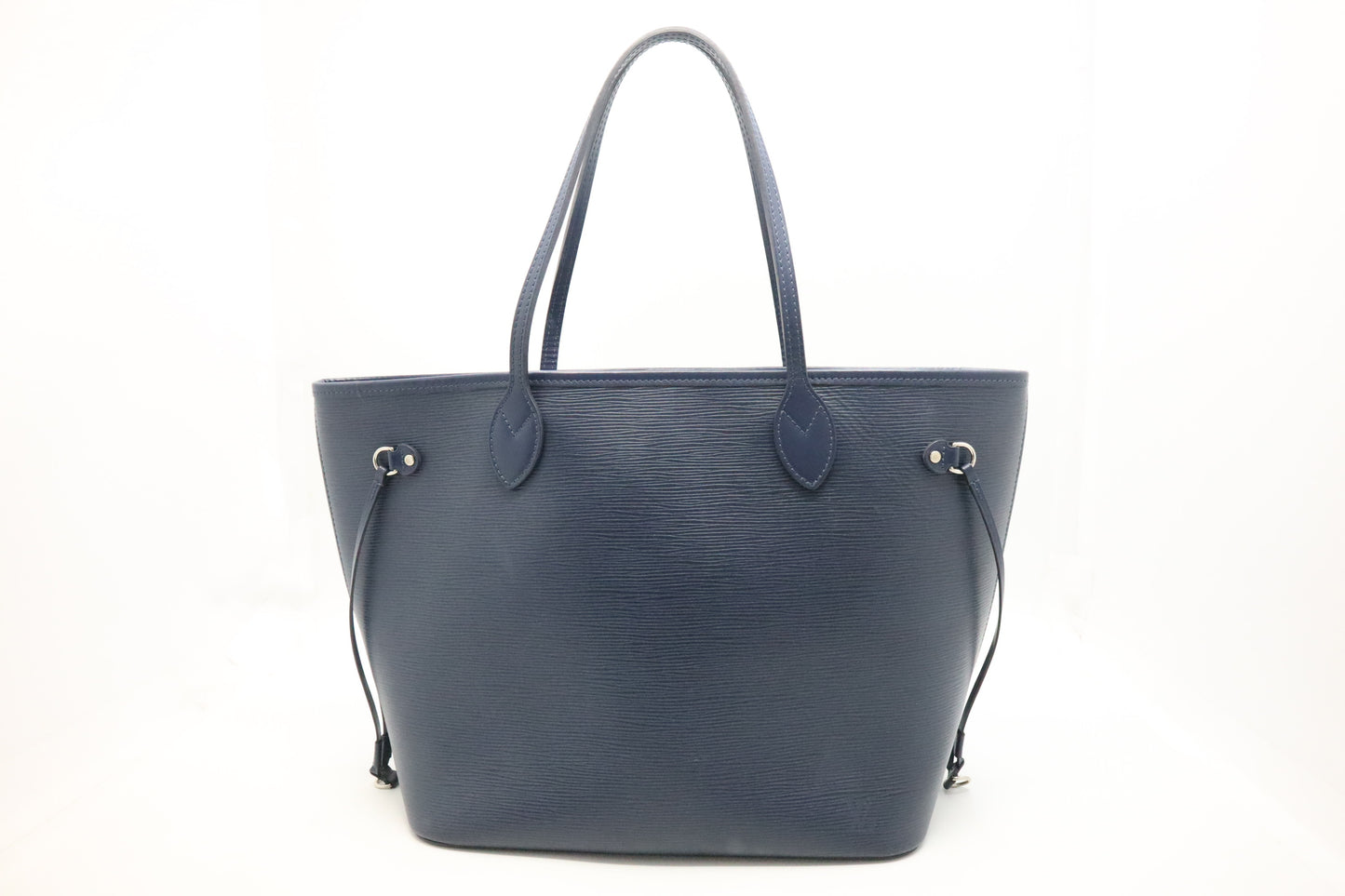 Louis Vuitton Neverfull MM in Navy Blue Epi Leather