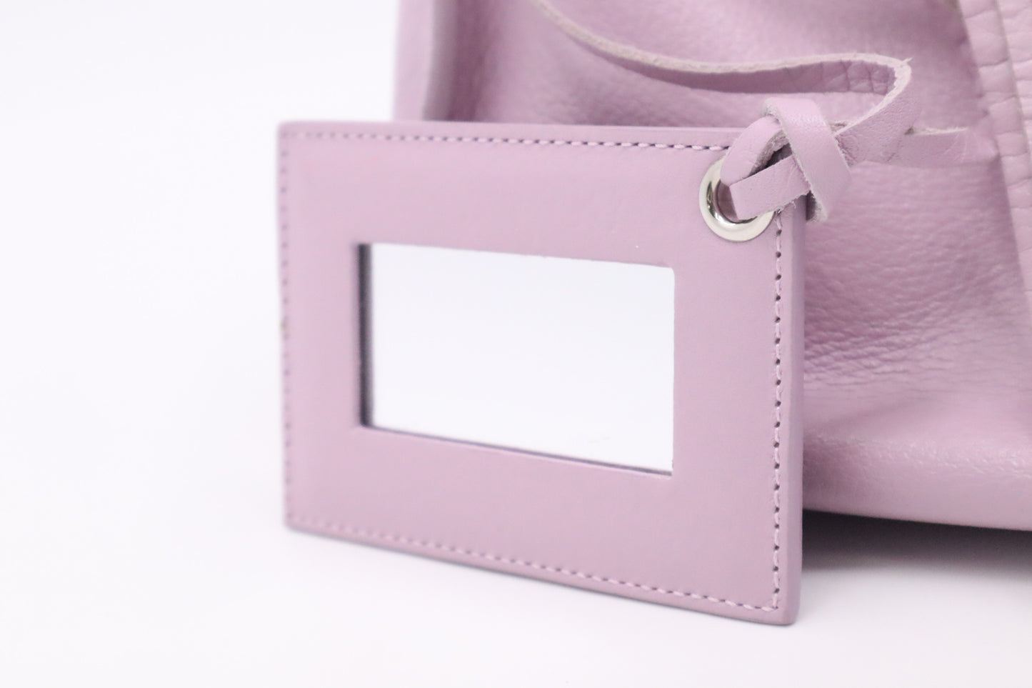 Balenciaga Papier Handbag in Lilac Leather