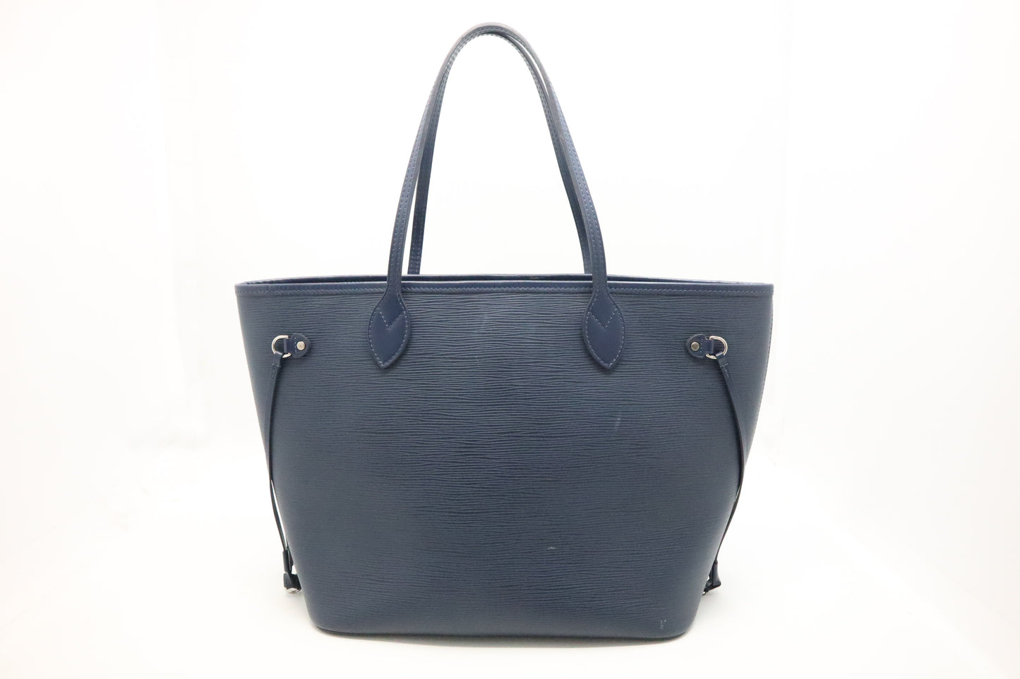 Louis Vuitton Neverfull MM in Navy Blue Epi Leather