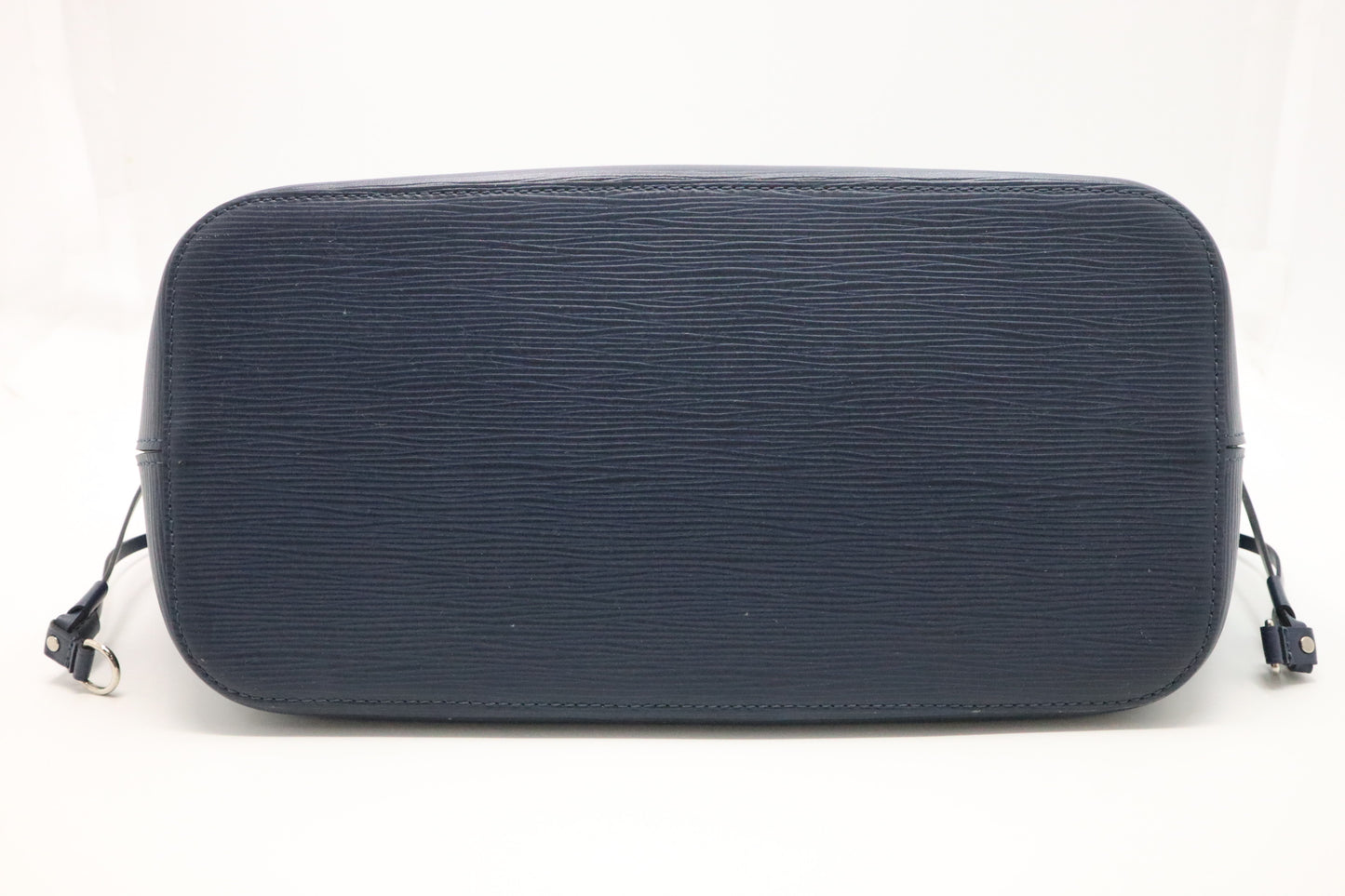 Louis Vuitton Neverfull MM in Navy Blue Epi Leather