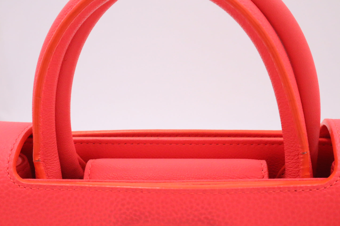 Dior Mini Diorever 2-Way Bag in Neon Pink Leather