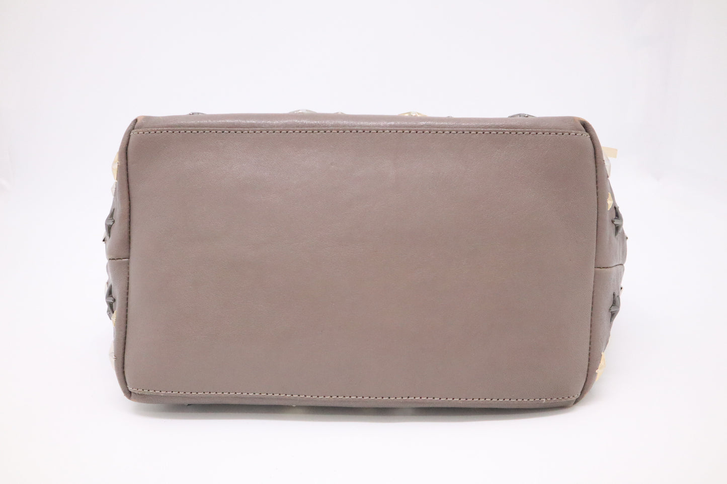 Jimmy Choo Small Sasha Tote in Grey Star-Studded Leather