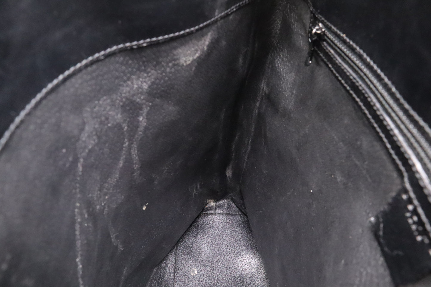 Celine Shoulder Bag in Black Macadam Canvas