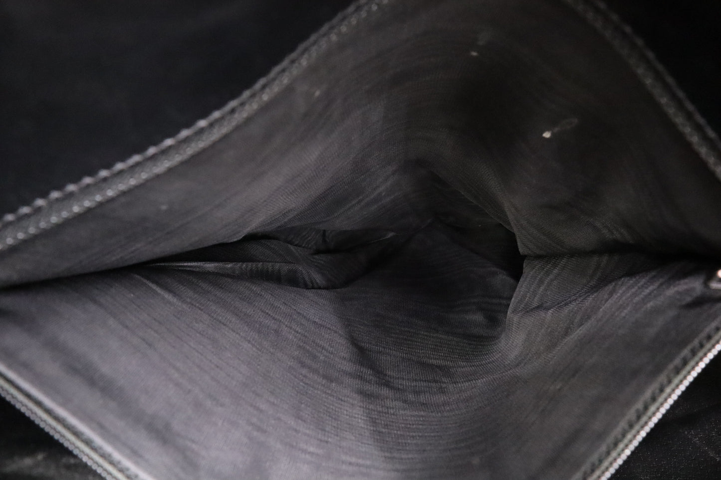 Celine Shoulder Bag in Black Macadam Canvas