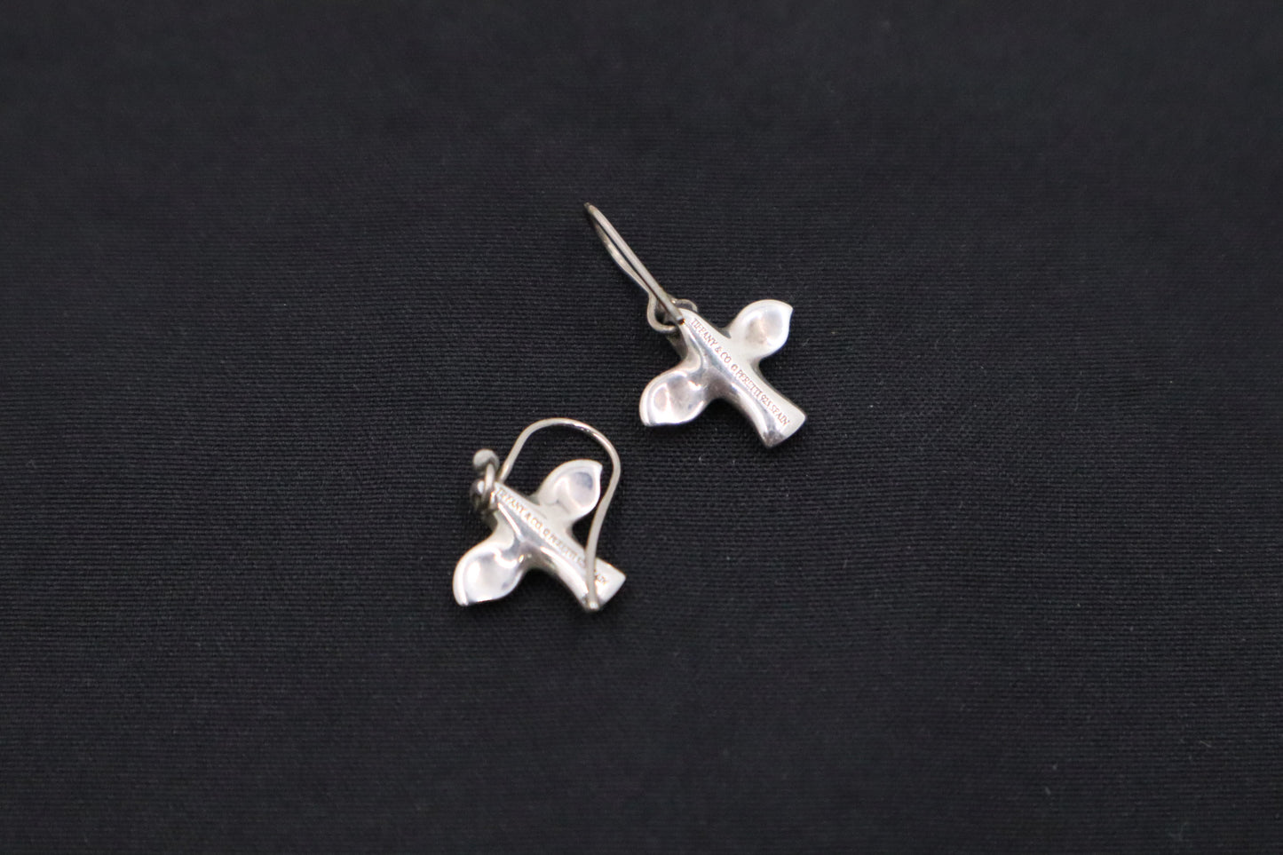 Tiffany & Co. Elsa Peretti Bird Earrings in Sterling Silver