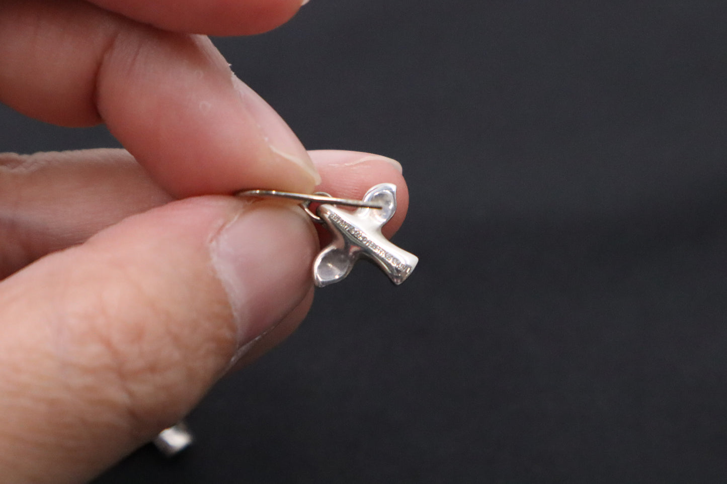 Tiffany & Co. Elsa Peretti Bird Earrings in Sterling Silver