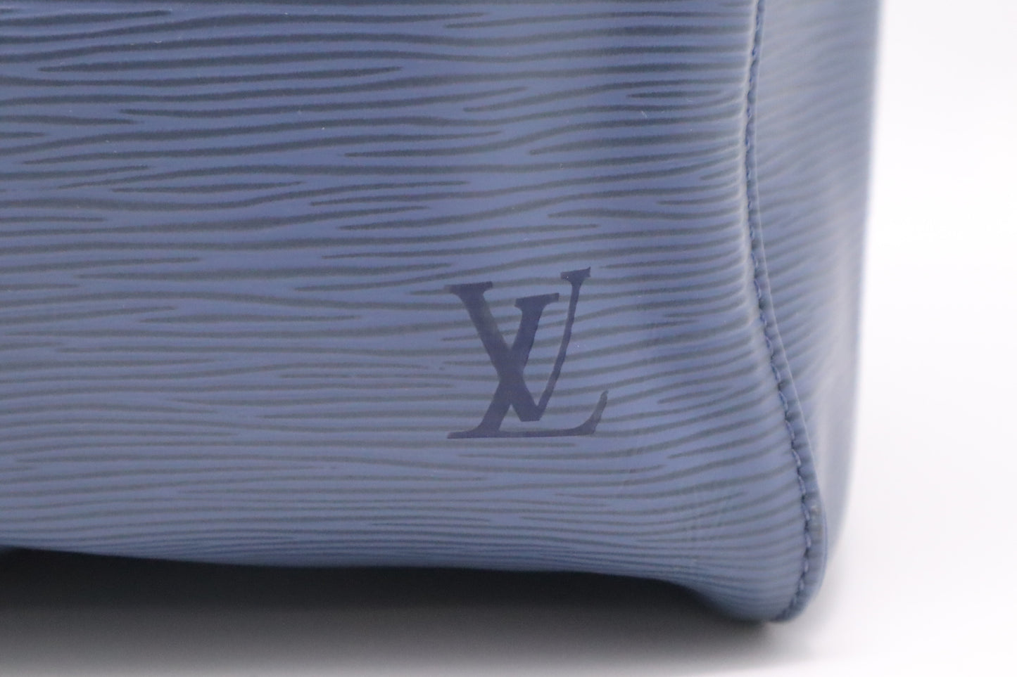 Louis Vuitton Keepall 45 in Navy Blue Epi Leather