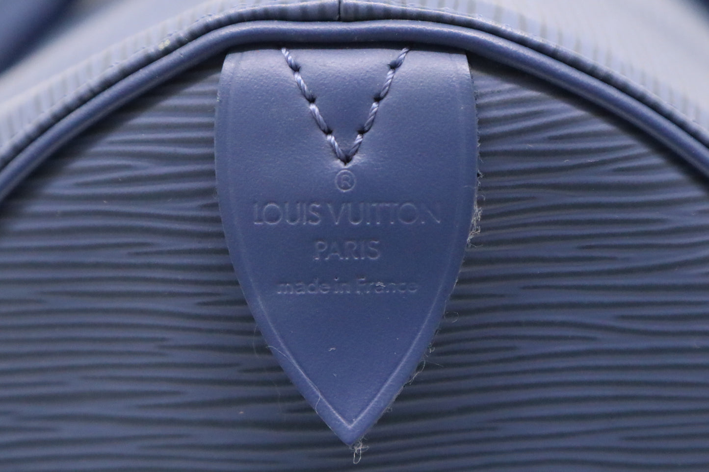 Louis Vuitton Keepall 45 in Navy Blue Epi Leather