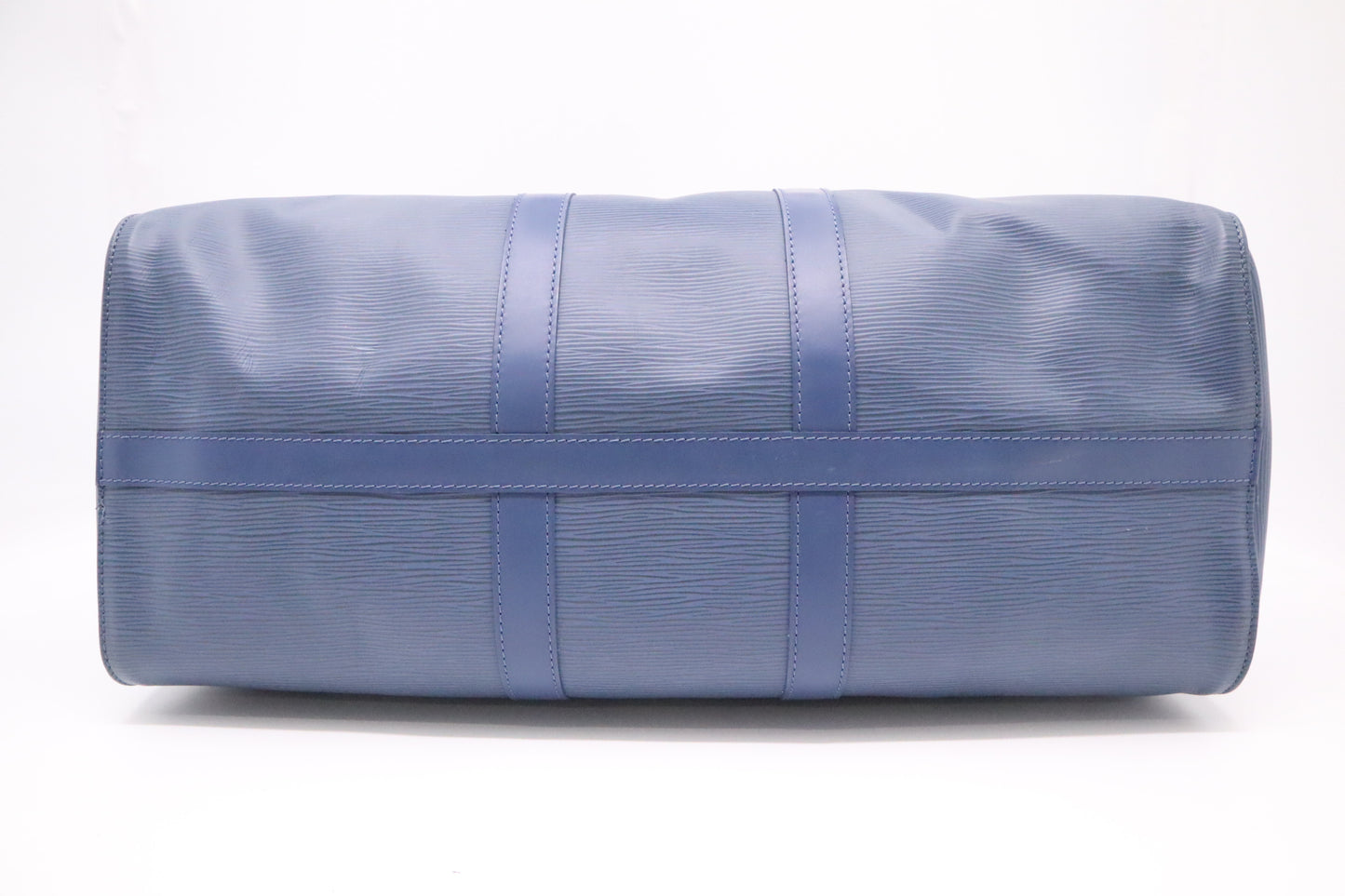 Louis Vuitton Keepall 45 in Navy Blue Epi Leather