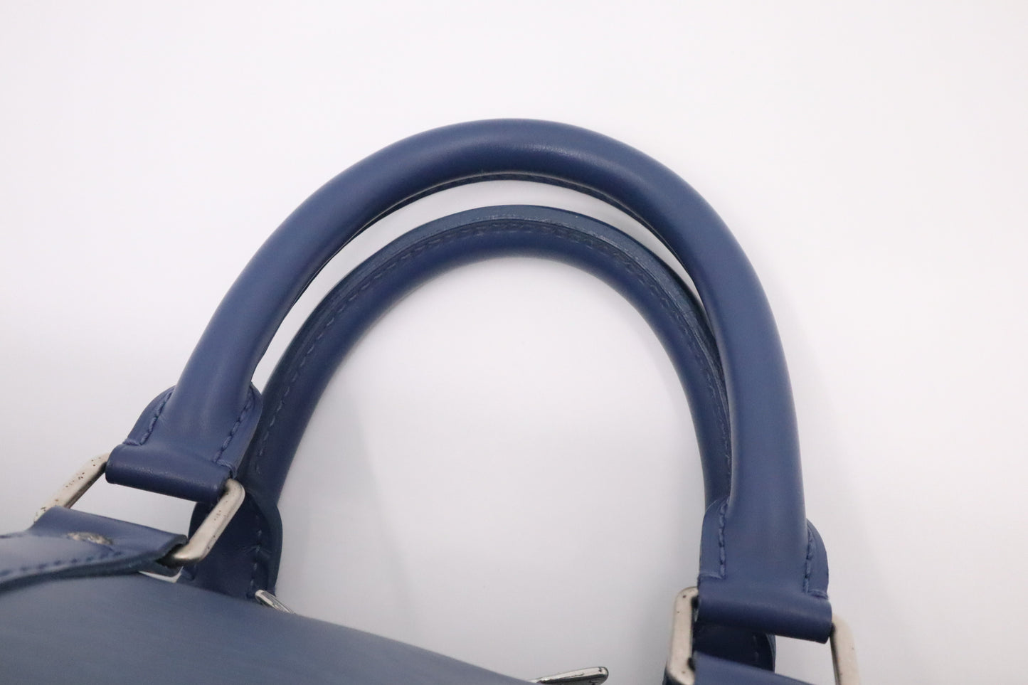 Louis Vuitton Keepall 45 in Navy Blue Epi Leather