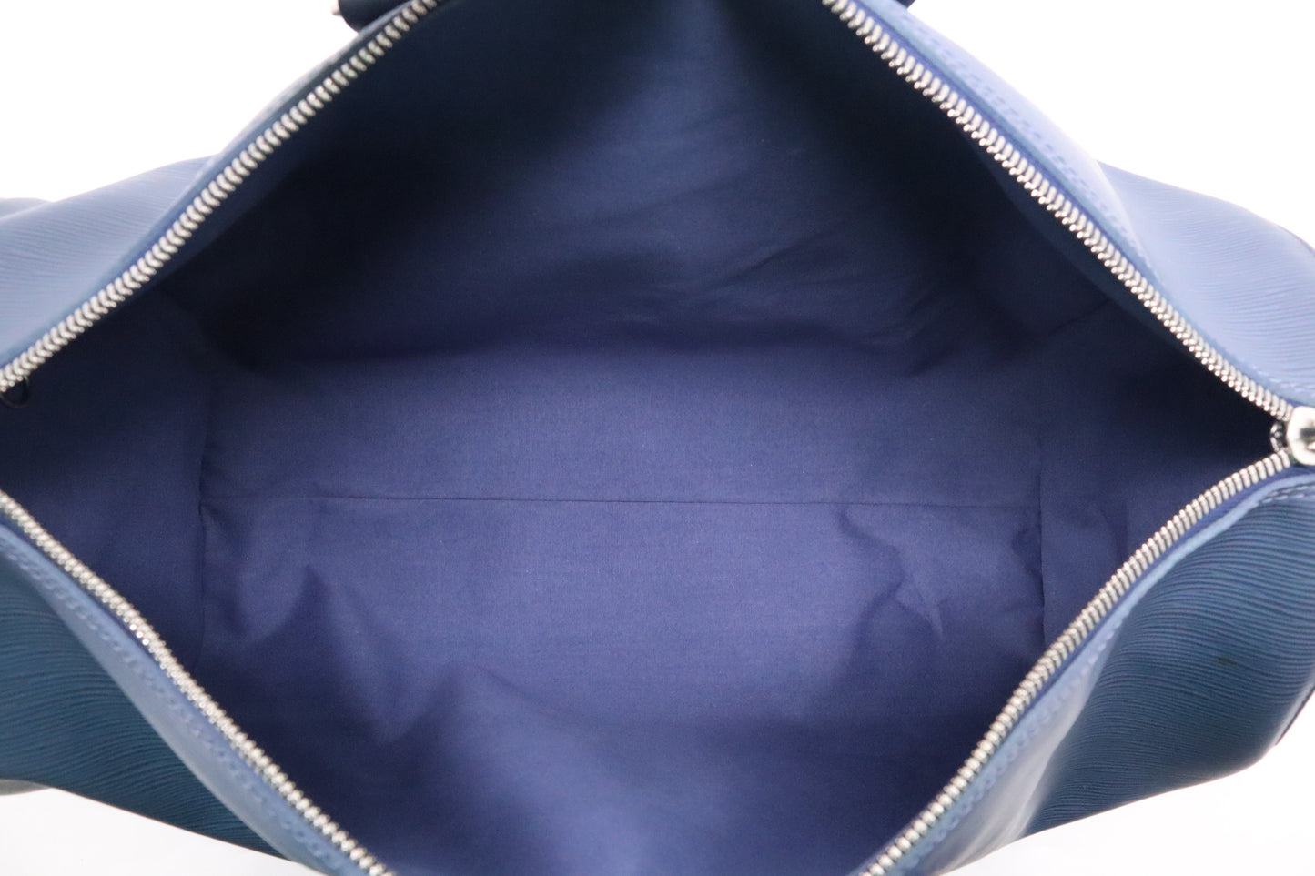 Louis Vuitton Keepall 45 in Navy Blue Epi Leather