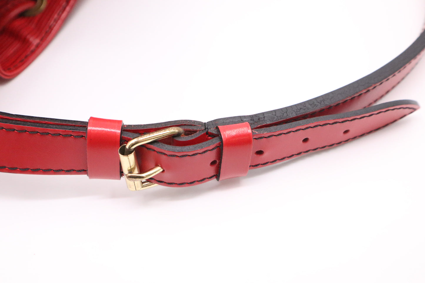 Louis Vuitton Noe in Red Epi Leather