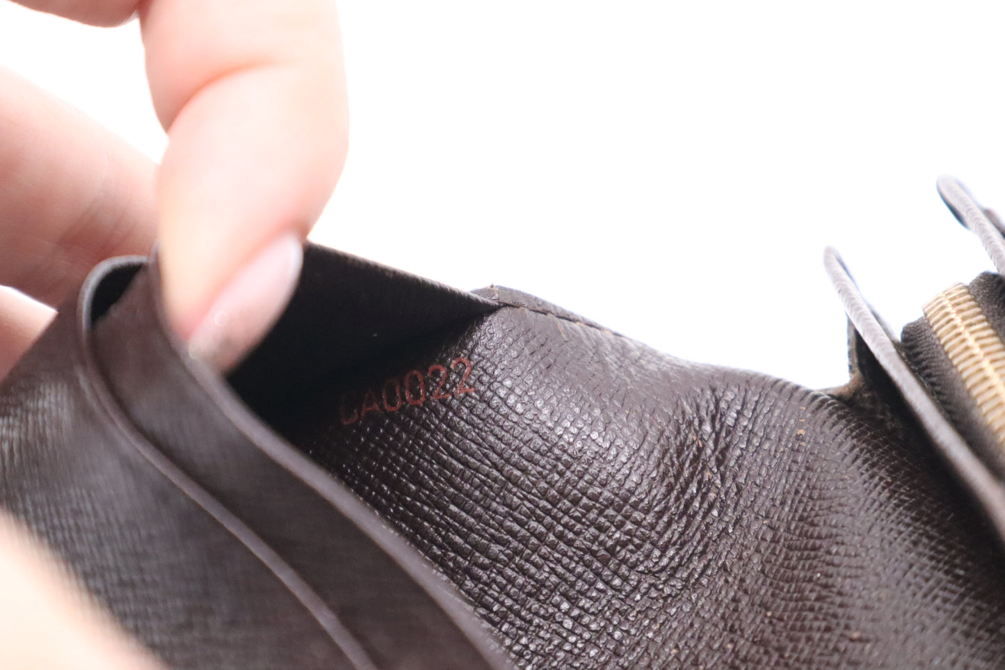Louis Vuitton Wallet in Damier Ebene