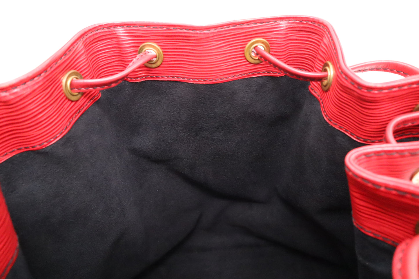 Louis Vuitton Noe in Red Epi Leather