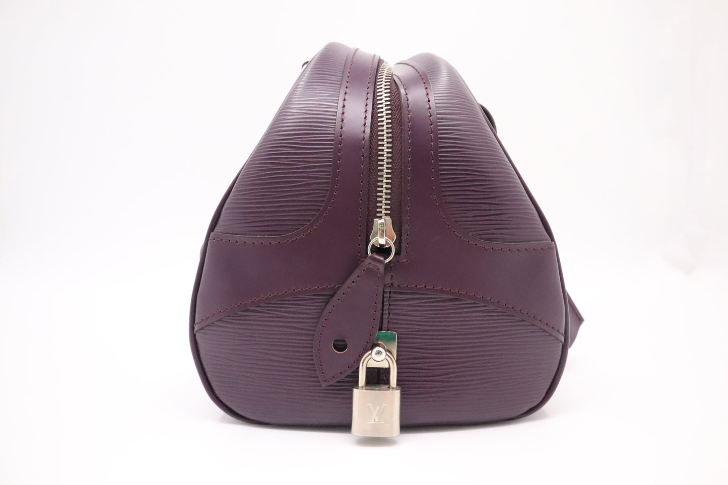 Louis Vuitton Bowling Montaigne PM in Purple Epi Leather