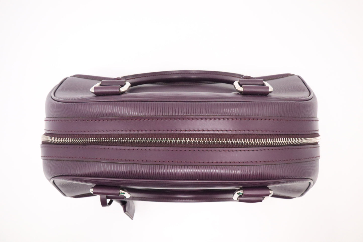 Louis Vuitton Bowling Montaigne PM in Purple Epi Leather
