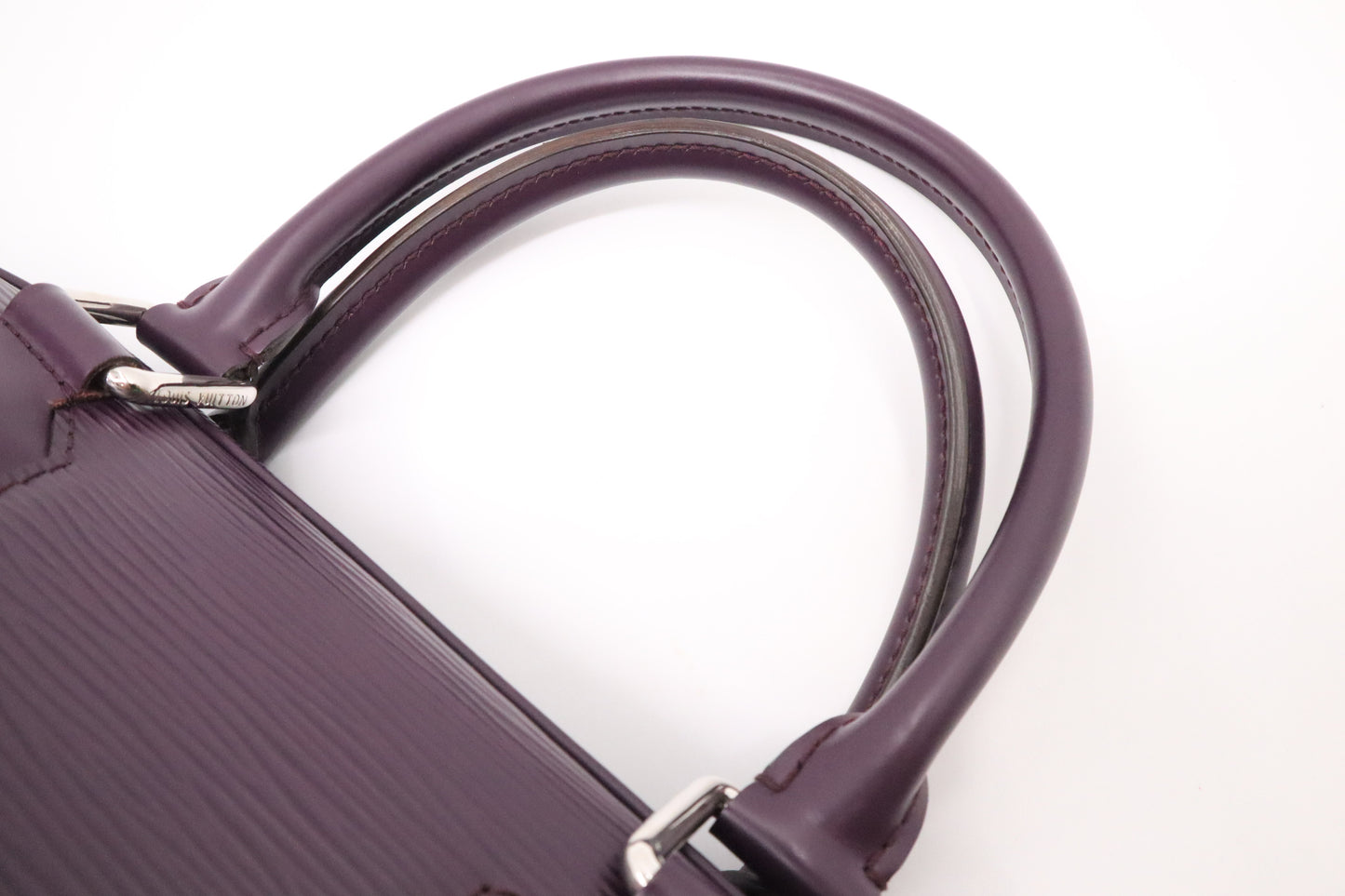 Louis Vuitton Bowling Montaigne PM in Purple Epi Leather