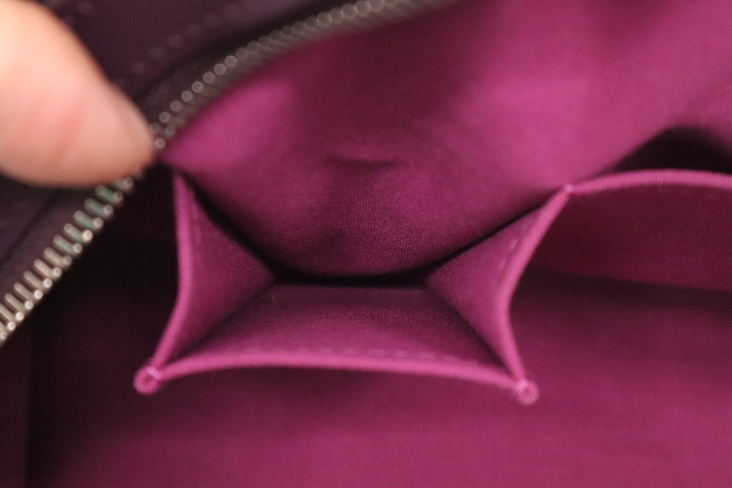 Louis Vuitton Bowling Montaigne PM in Purple Epi Leather