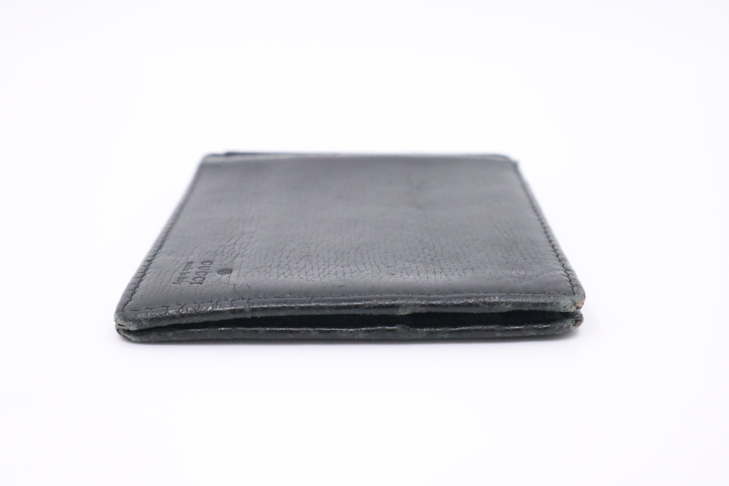 Gucci Bifold Wallet in Black Leather